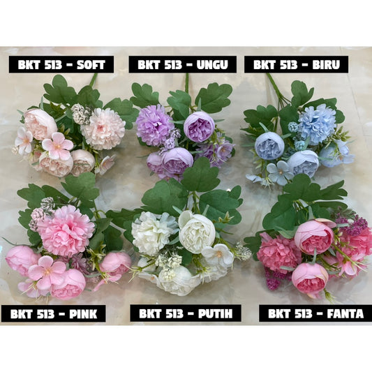 Bouquet bunga BKT 513 Artifisial Dekorasi