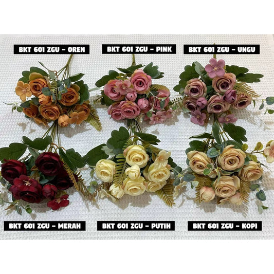 Bouquet bunga BKT 601 ZGU Artifisial Dekorasi