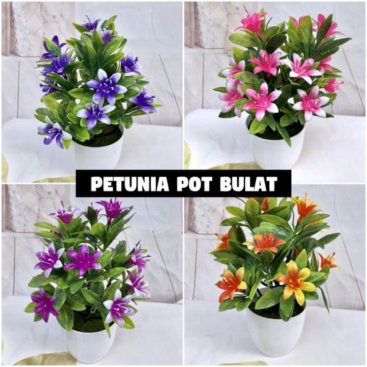 Pajangan Bunga Petunia Artificial Dekorasi