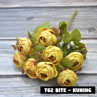 Bouquet bunga T62 BITE Artifisial Dekorasi