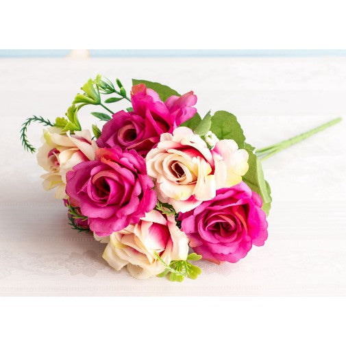 Bouquet bunga 7 ROSE Artifisial Dekorasi