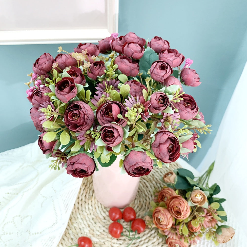 Bouquet bunga BKT 602 CHA Artifisial Dekorasi