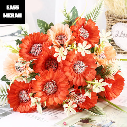 Bouquet bunga EA55 AGRA Artifisial Dekorasi