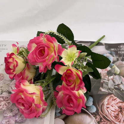 Bouquet bunga PEONY ROSE Artifisial Dekorasi