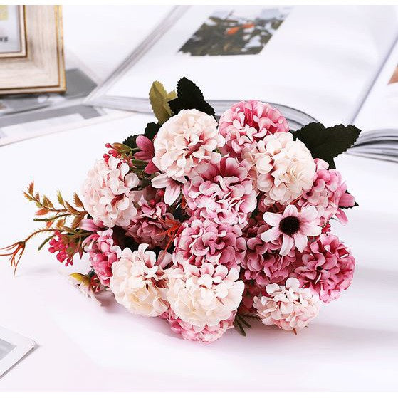 Bouquet bunga P44 HYDRA Artifisial Dekorasi