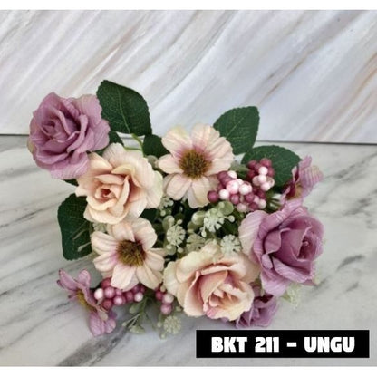 Bouquet bunga BKT-211 Artifisial Dekorasi