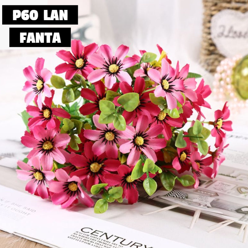 Bouquet bunga P60 LAN Artifisial Dekorasi