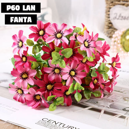 Bouquet bunga P60 LAN Artifisial Dekorasi