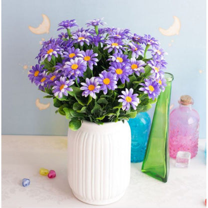 007 BIG Daisy 1 Bouquet 7 Kepala Buatan Daisy Bunga Manis Wedding Party Decor Artifisial