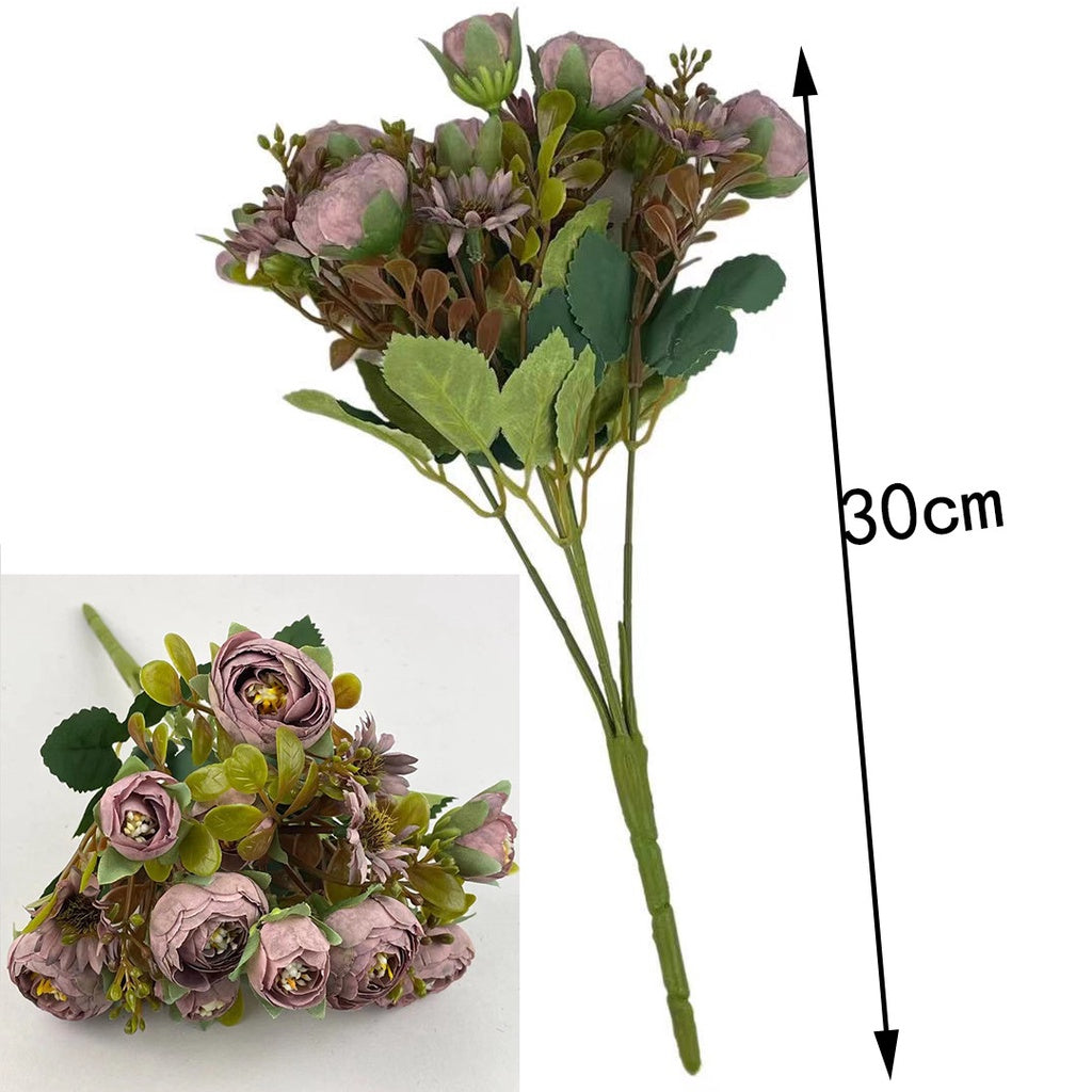 Bouquet bunga BKT 602 CHA Artifisial Dekorasi