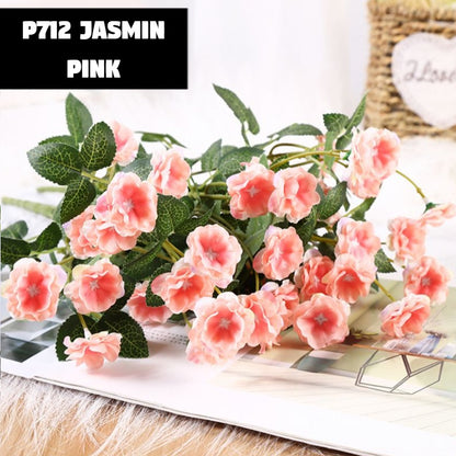 Bouquet bunga P712 JASMIN Artifisial Dekorasi Tanaman