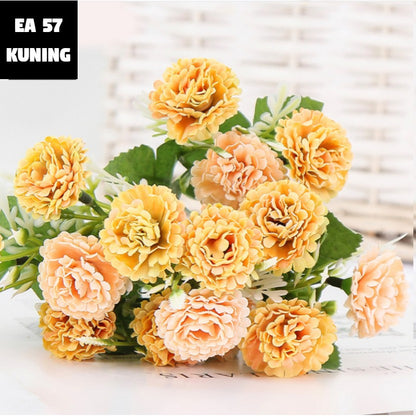 Bouquet bunga EA57 DRIED  Artifisial Tanaman Dekorasi