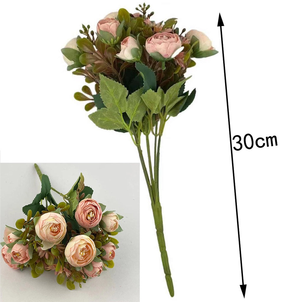 Bouquet bunga BKT 602 CHA Artifisial Dekorasi