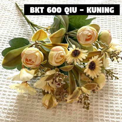 Bouquet bunga BKT 600 QIU Artifisial Dekorasi