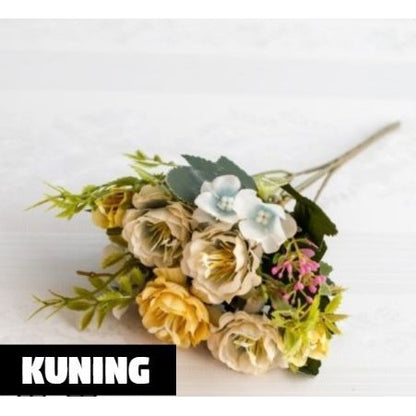 Bouquet bunga Mutan Artifisial Dekorasi