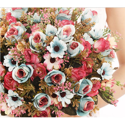 Bouquet bunga P - ROSE Artifisial Dekorasi