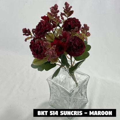 Bouquet bunga BKT 514 SUNCRIS Artifisial Dekorasi