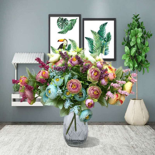 Bouquet bunga DBS 91 Artifisial Dekorasi