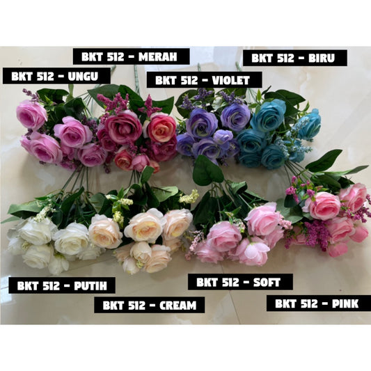 Bouquet bunga BKT 512 Artifisial Dekorasi