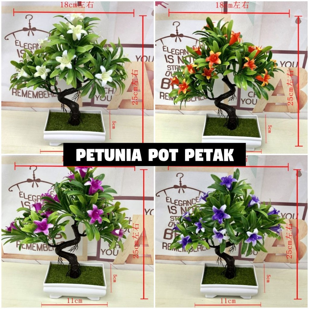 Pajangan Bunga Petunia Artificial Dekorasi