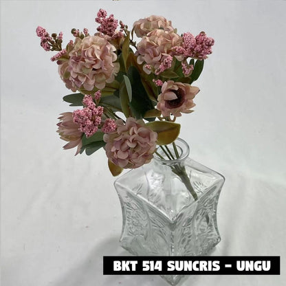 Bouquet bunga BKT 514 SUNCRIS Artifisial Dekorasi