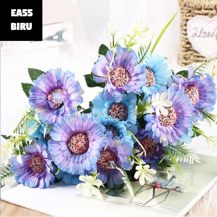 Bouquet bunga EA55 AGRA Artifisial Dekorasi