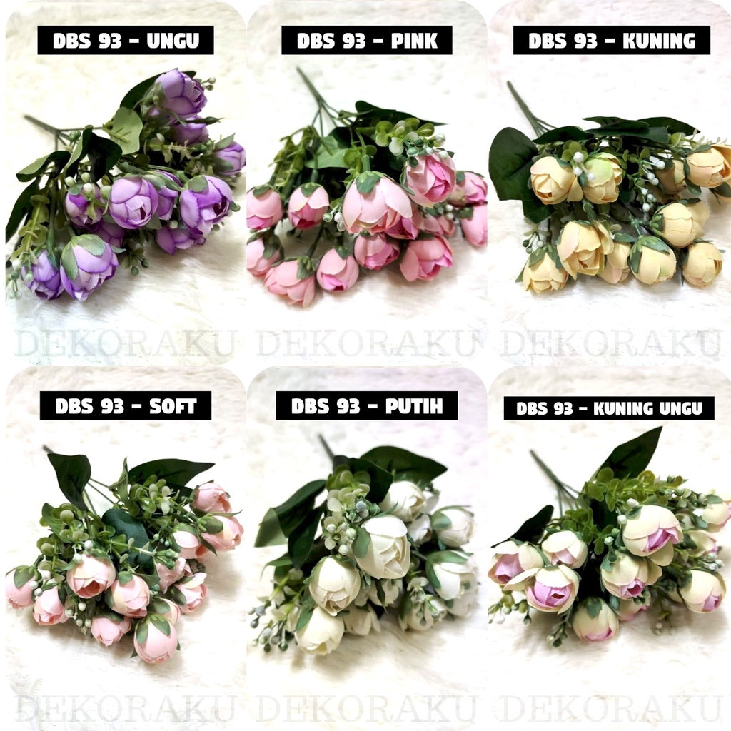 Bouquet bunga DBS 93 Artifisial Dekorasi