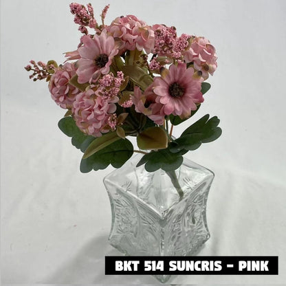 Bouquet bunga BKT 514 SUNCRIS Artifisial Dekorasi