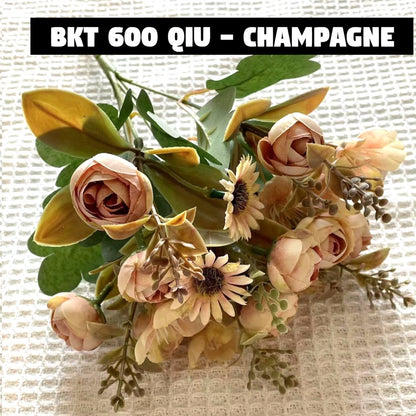 Bouquet bunga BKT 600 QIU Artifisial Dekorasi