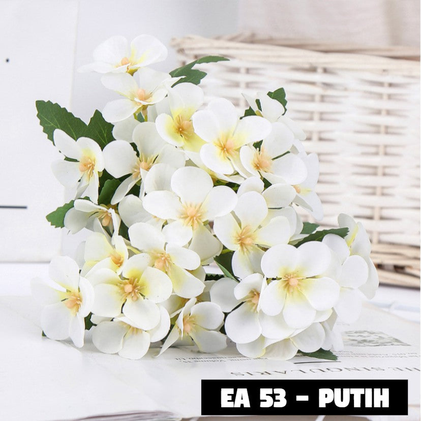 Bouquet bunga EA53 BEGONIA Artifisial Dekorasi