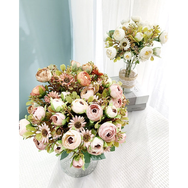 Bouquet bunga BKT 602 CHA Artifisial Dekorasi