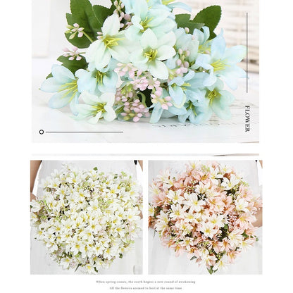 Bouquet bunga P717 LILI Artifisial Dekorasi