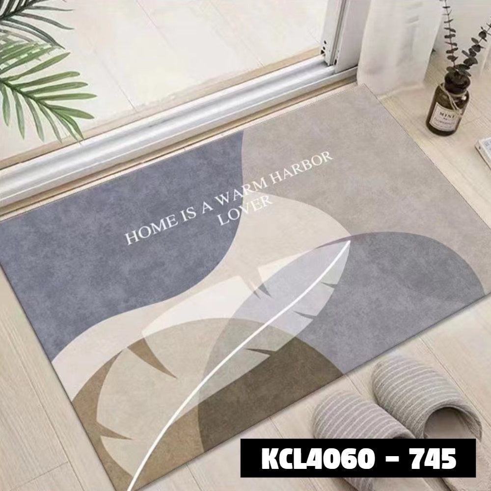 Keset Kaki Anti Slip 40X60CM Bahan Memory Foam / Keset Kamar / Keset Karakter KCL4060 #731-754