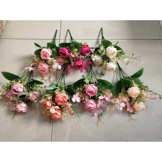 Bouquet bunga P719 BRZL Artifisial Dekorasi