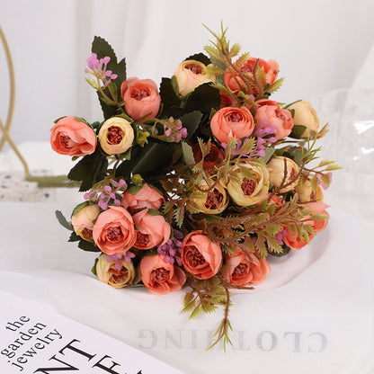 Bouquet bunga P714 YUNXI Artifisial Dekorasi Tanaman