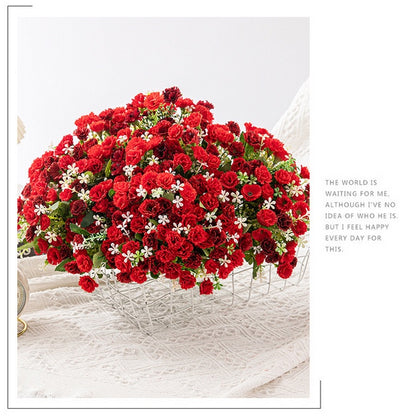 Bouquet bunga P721 CLOVE Artifisial Dekorasi