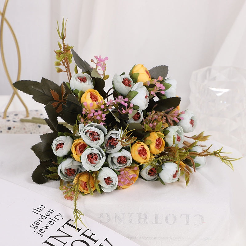 Bouquet bunga P714 YUNXI Artifisial Dekorasi Tanaman