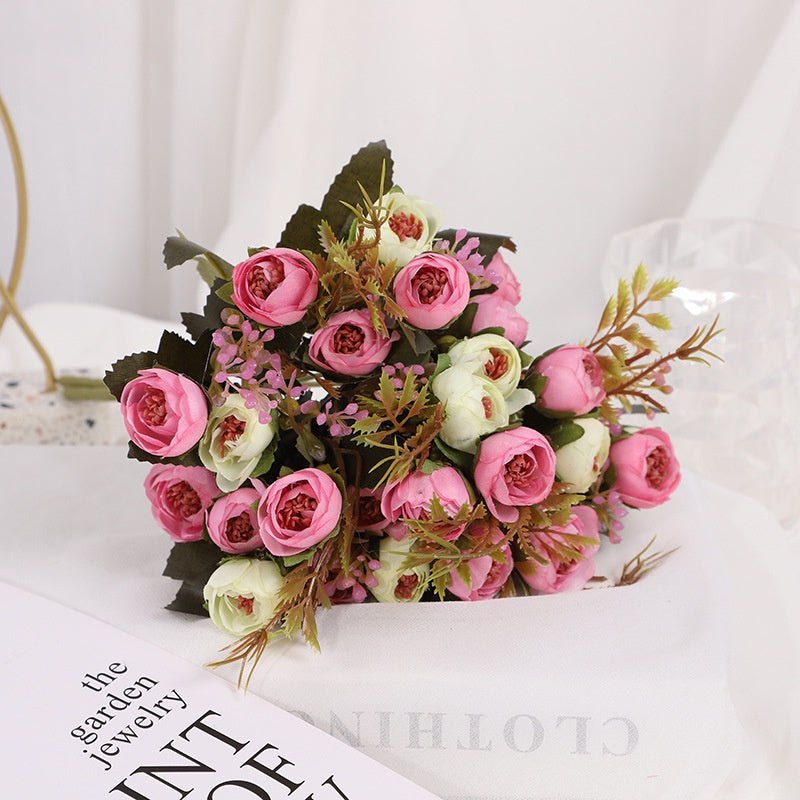 Bouquet bunga P714 YUNXI Artifisial Dekorasi Tanaman