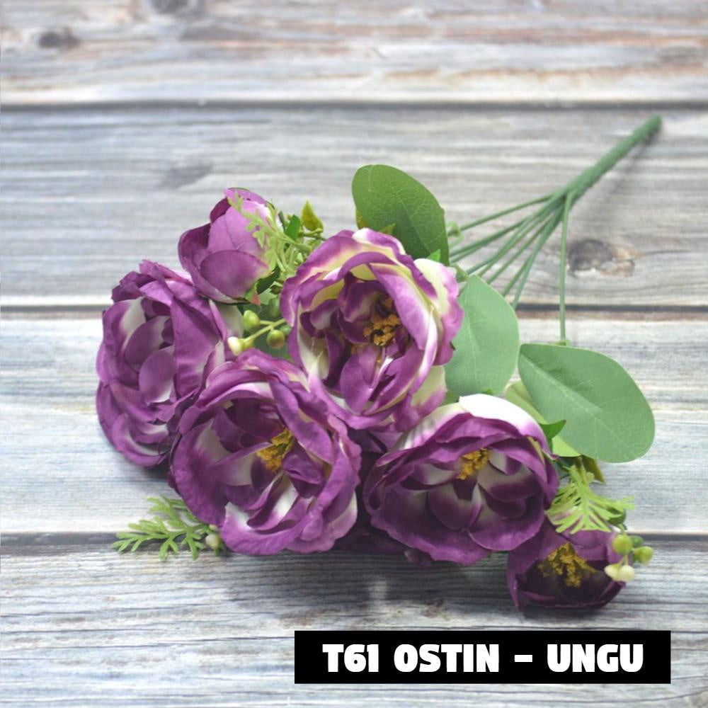 Bouquet bunga T61 OSTIN Artifisial Dekorasi