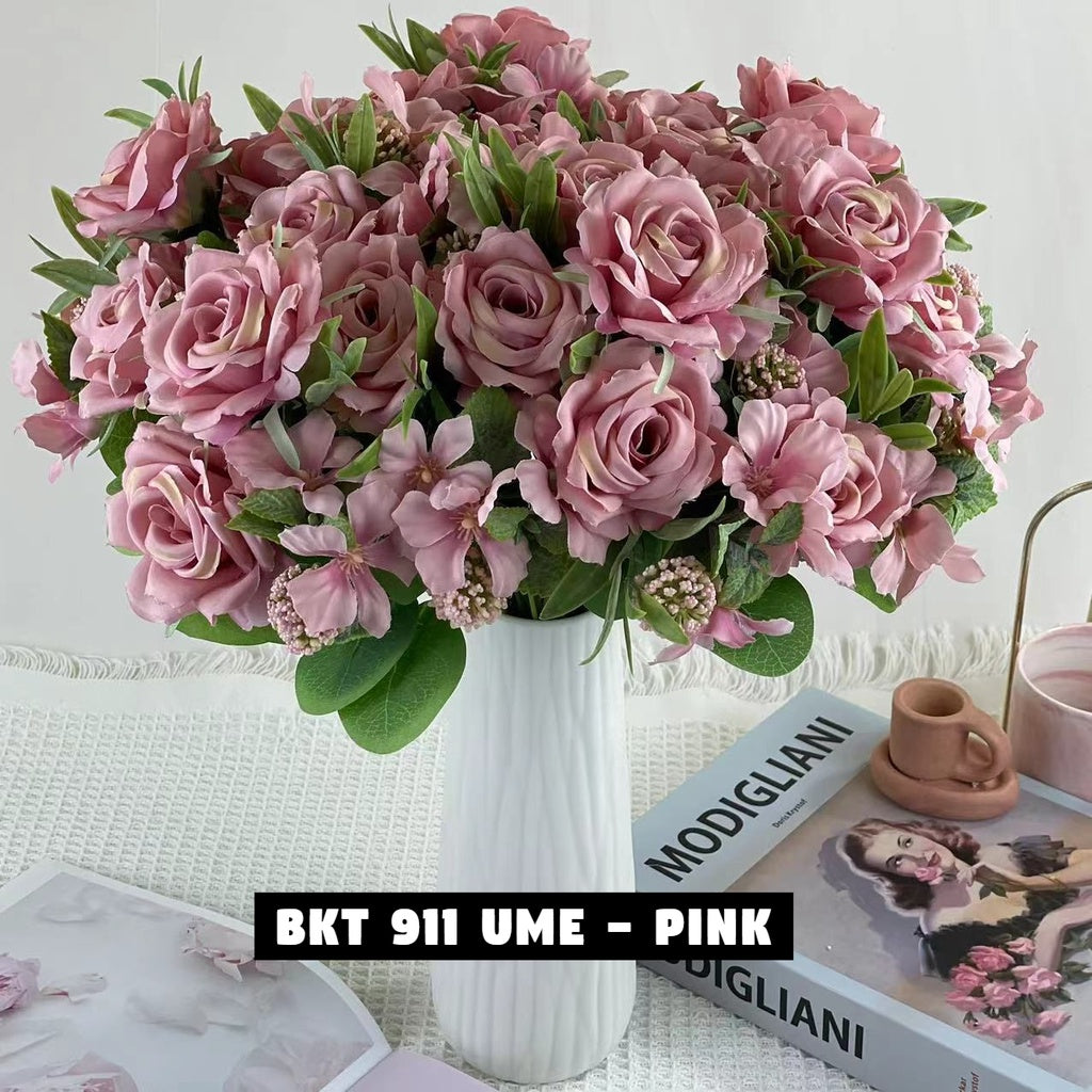 Bouquet bunga BKT 911 UME Artifisial Dekorasi