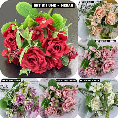 Bouquet bunga BKT 911 UME Artifisial Dekorasi