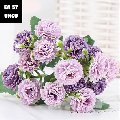 Bouquet bunga EA57 DRIED  Artifisial Tanaman Dekorasi