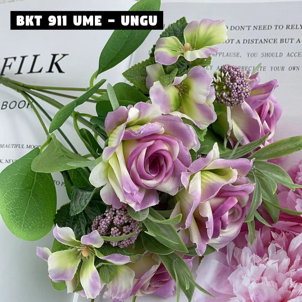 Bouquet bunga BKT 911 UME Artifisial Dekorasi