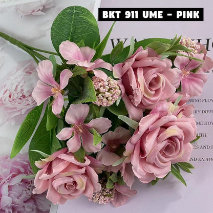 Bouquet bunga BKT 911 UME Artifisial Dekorasi