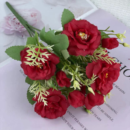 Bouquet bunga A004 ASTR Artifisial Dekorasi