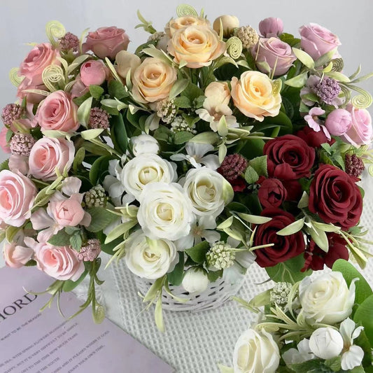 Bouquet bunga BKT 532 ZOMEI Artifisial Dekorasi