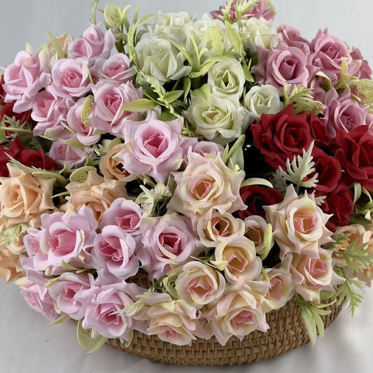 Bouquet bunga BKT 518 CURL Artifisial Dekorasi