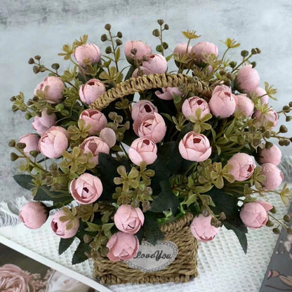 Bouquet bunga BKT 702 BUD Artifisial Dekorasi