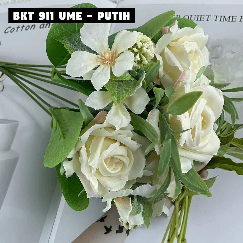 Bouquet bunga BKT 911 UME Artifisial Dekorasi