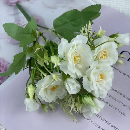 Bouquet bunga A004 ASTR Artifisial Dekorasi